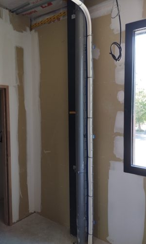 chantier installation ventilation Grenoble